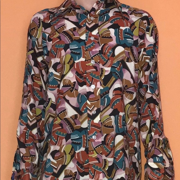 70s Style Button Up - Picture 2 of 3